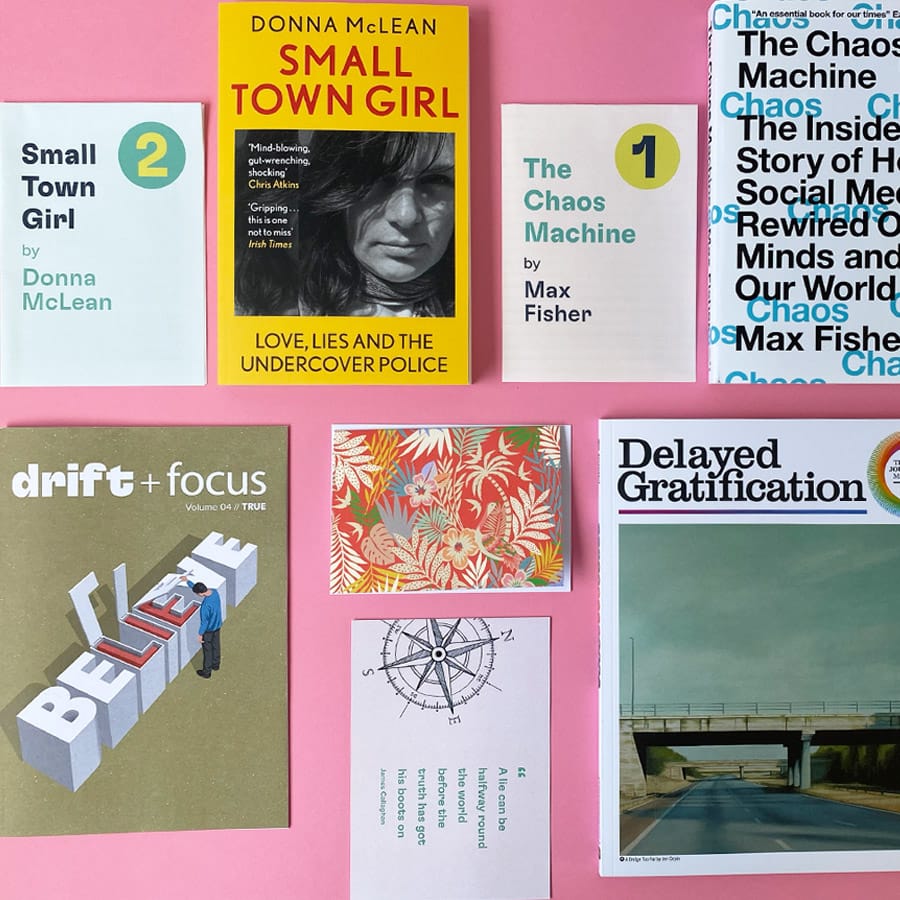 Drift and Focus quarterly non-fiction book subscription box