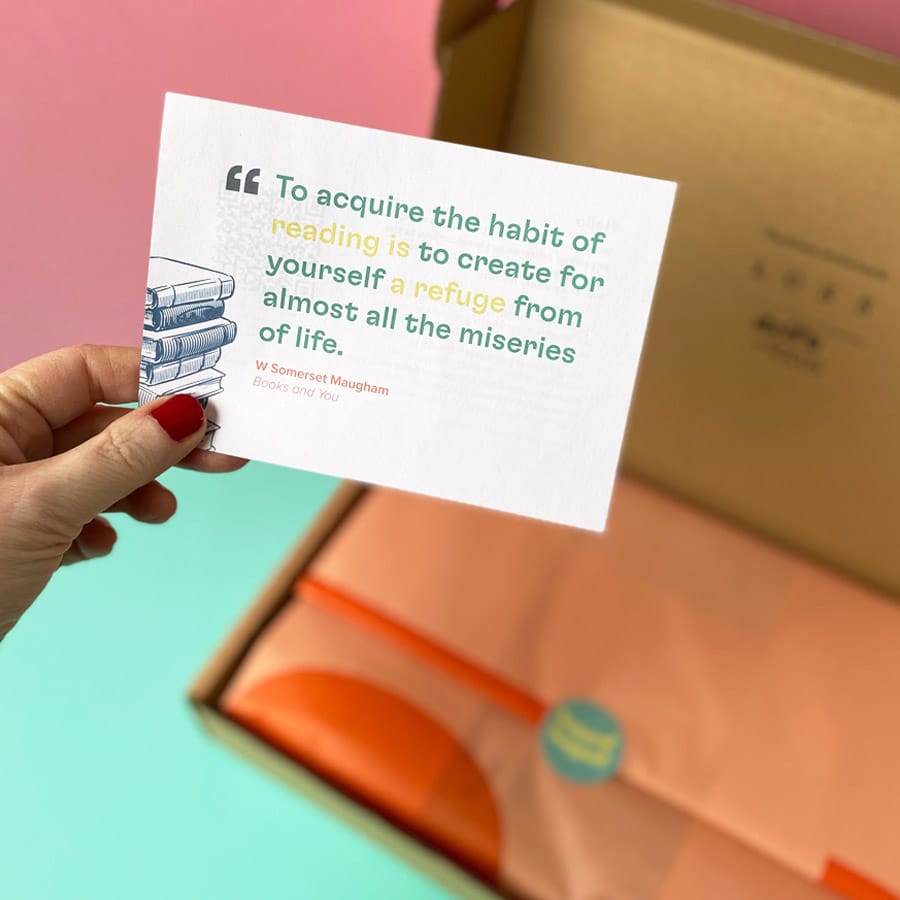 Book gift box - gift four boxes box from Drift + Focus - plastic-free packaging