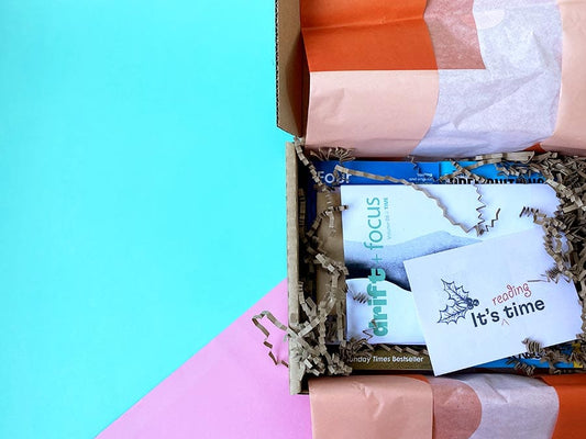 Book subscription box for non-fiction book lovers