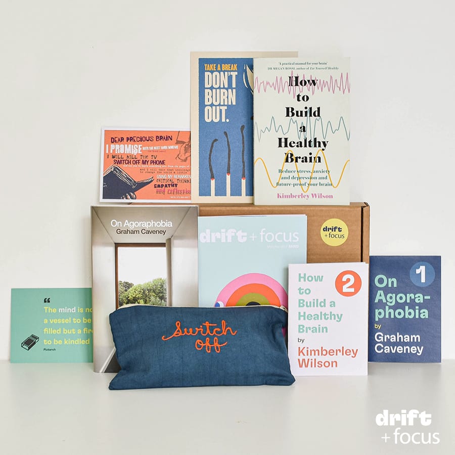 Book subscription boxes contents by Drift + Focus